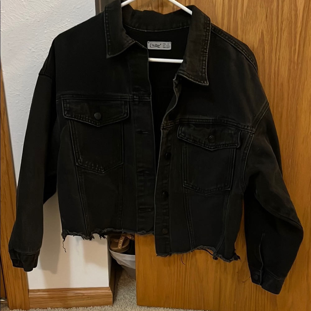Black Denim Jacket